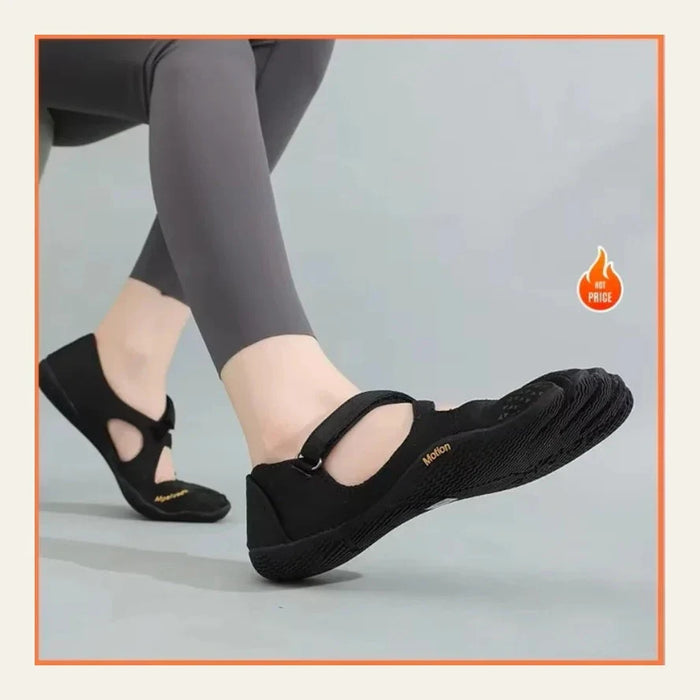 Women's Loop-Strap Five-Toe Flats