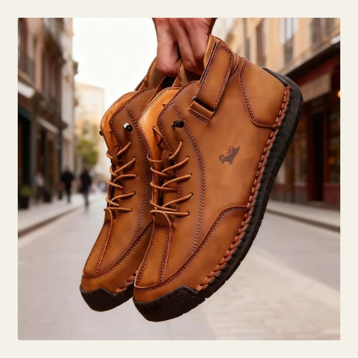 Men's Leather Barefoot Boots