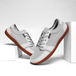 Men's Lace-Up Wide-Toe Mesh Sneakers