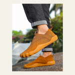 Men's Wide-Toe Mesh Hiking Shoes