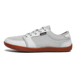 Men's Lace-Up Wide-Toe Mesh Sneakers