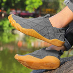 Men's Wide-Toe Mesh Hiking Shoes