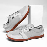 Men's Lace-Up Wide-Toe Mesh Sneakers