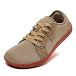 HOBIBEAR Wide-Toe Lace-Up Sneakers