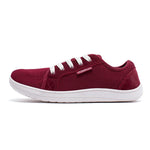 HOBIBEAR Wide-Toe Lace-Up Sneakers