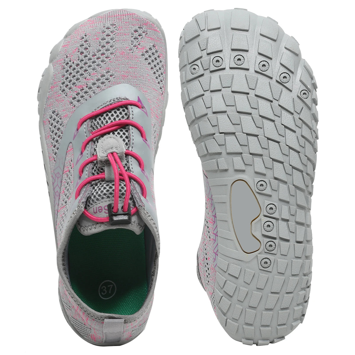 Wide-Toe Barefoot Walking Shoes