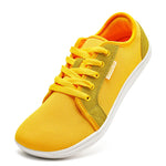 HOBIBEAR Wide-Toe Lace-Up Sneakers