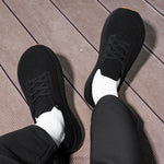Men's Minimalist Wide-Toe Sneakers