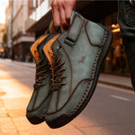 Men's Leather Barefoot Boots