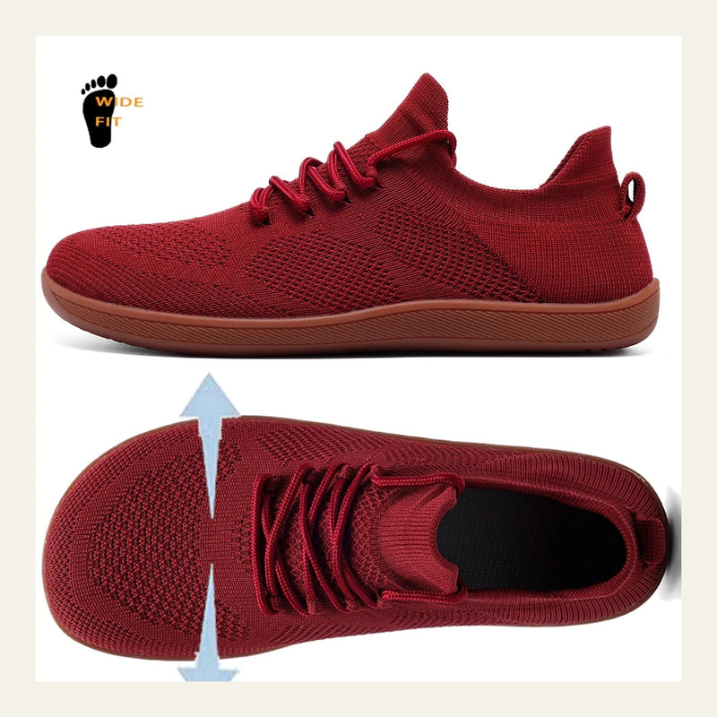 Unisex Wide-Toe Barefoot Sneakers