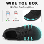 Unisex Wide-Toe Barefoot Running Shoes