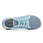 HOBIBEAR Wide-Toe Lace-Up Sneakers