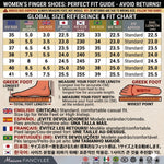 Women's Loop-Strap Five-Toe Flats