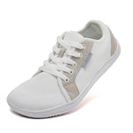 HOBIBEAR Wide-Toe Lace-Up Sneakers